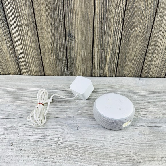 Amazon Other - Amazon Echo Dot 3rd Gen D9N29T Smart Speaker White Gray With Power Cord TESTED